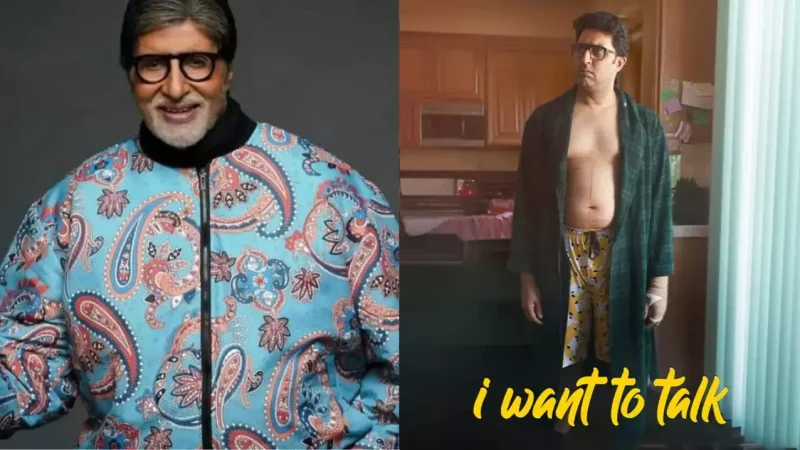 Amitabh Bachchan Praises Abhishek Bachchan in ‘I Want To Talk’