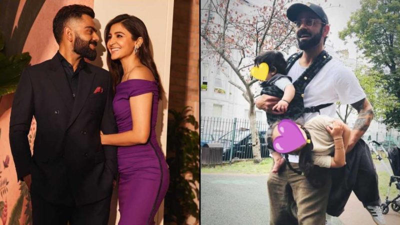 Anushka Shares First Pic of Virat, Akaay & Vamika