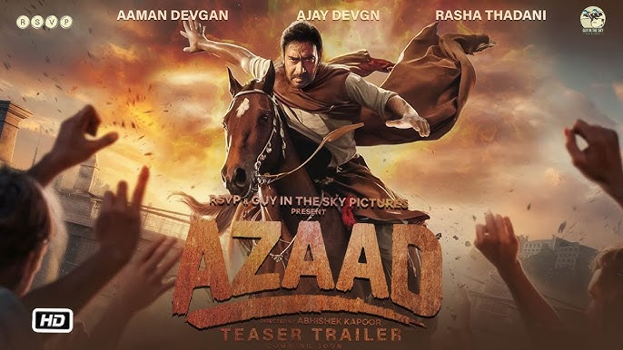 Azaad: Abhishek Kapoor Reveals Intense New Poster and Teaser!