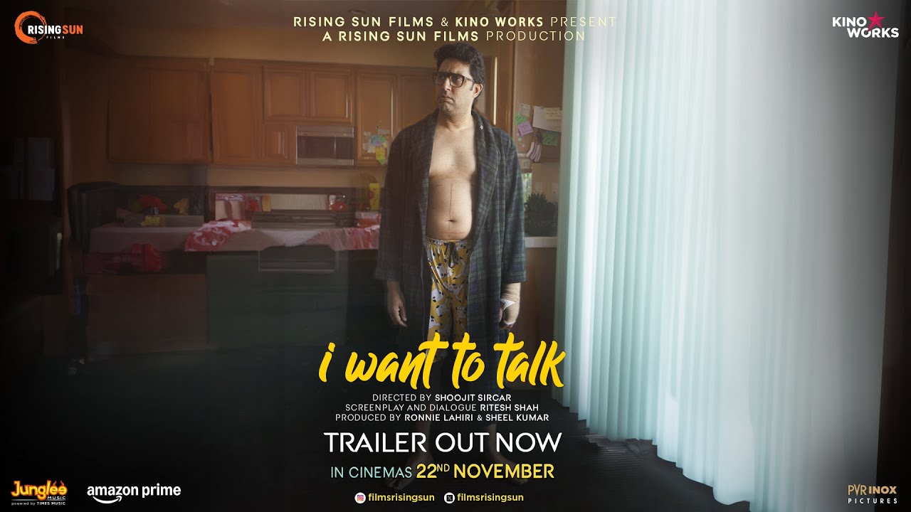 “I Want to Talk Trailer: Abhishek Bachchan Stuns in Silent Role”