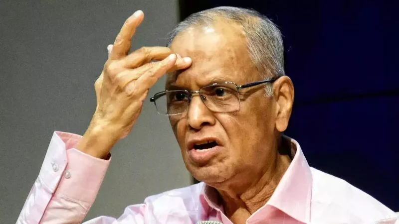 “Narayana Murthy Advocates 70-Hour Workweek to Fight Poverty”