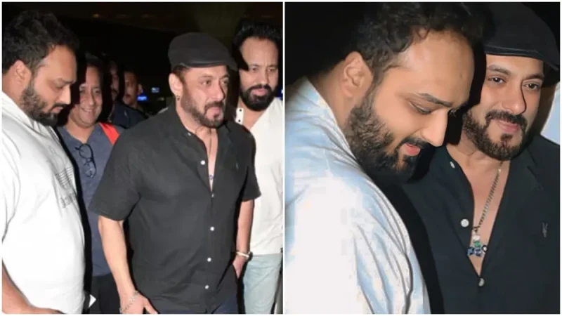 ”Salman Khan Travels to Dubai with Zeeshan Siddique”