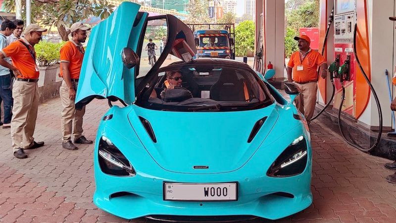 “Madhuri Dixit Buys ₹6 Cr Ferrari, Rides With Husband”