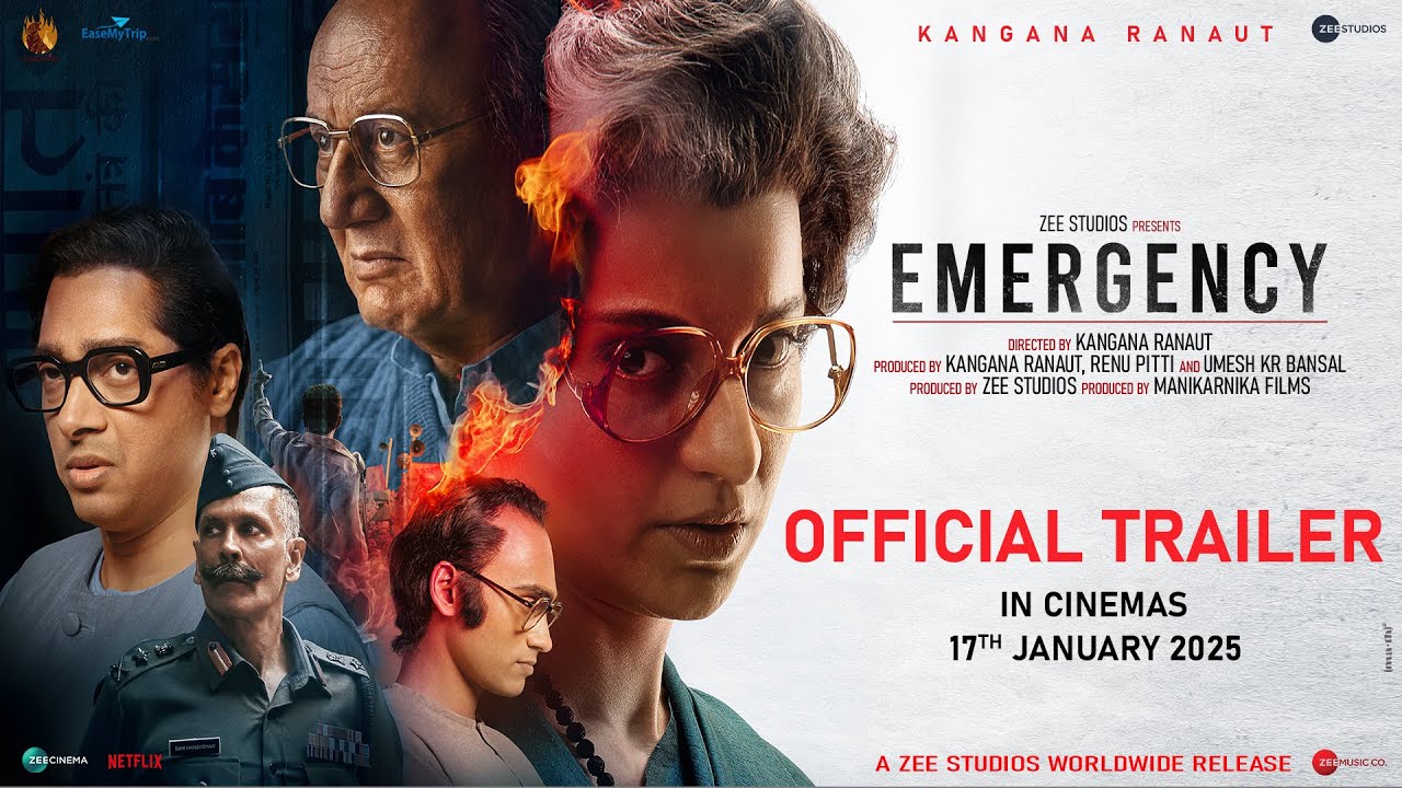 “Emergency Trailer: Kangana As Indira Gandhi”