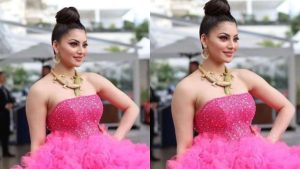 Read more about the article “Urvashi Rautela Slammed For ‘Weird’ Dress At Paris Event”