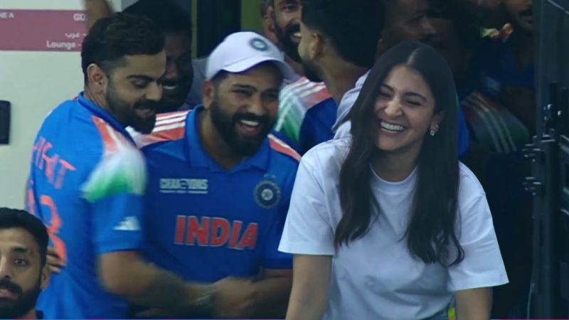 Virat Kohli Hugs Anushka After India’s Big Win! ❤️🏆