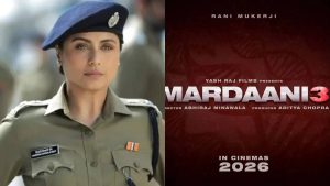Read more about the article “Mardaani 3 First Look: Rani Mukerji Returns As Fearless Cop”
