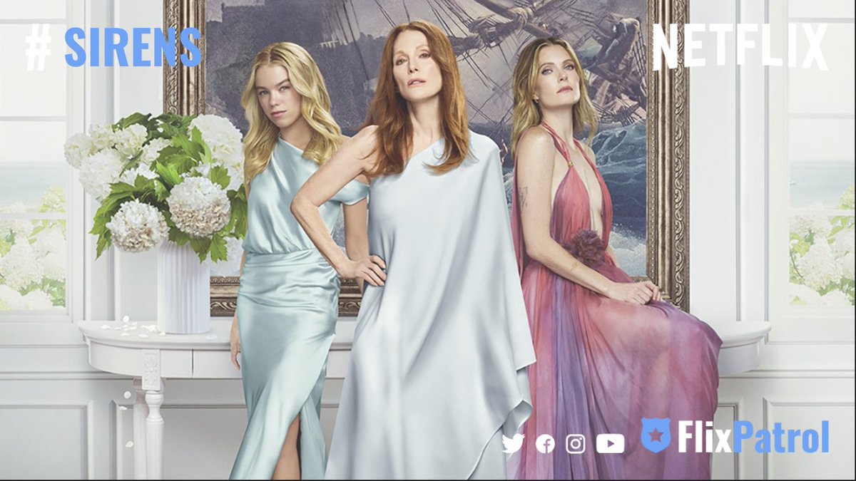 You are currently viewing “Sirens: Julianne Moore Shines In Netflix’s Campy Cult Drama”