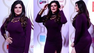 Read more about the article “Khushi Mukherjee Slams Zareen Khan Over Outfit Dig”