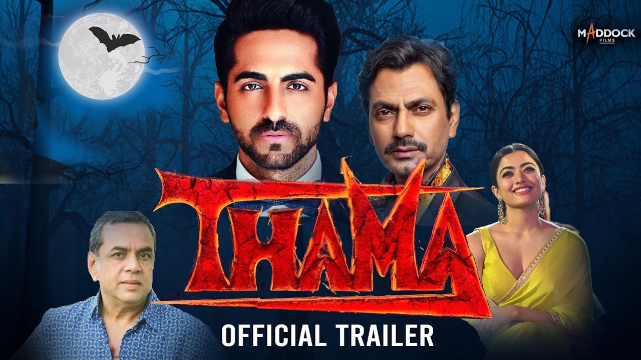 Read more about the article Thama Teaser: Ayushmann, Rashmika & Vampire Nawaz