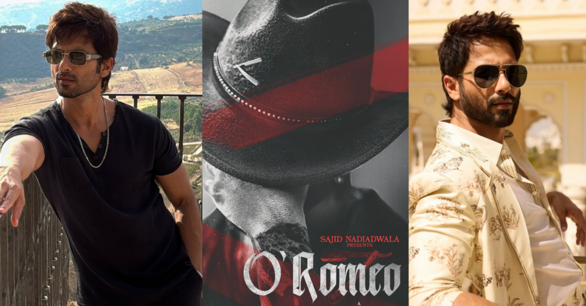 Read more about the article Shahid Kapoor’s O Romeo First Look Out