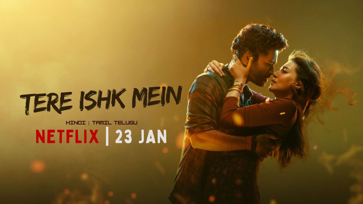 Read more about the article Tere Ishk Mein OTT Release: Dhanush and Kriti’s Painful Love Story