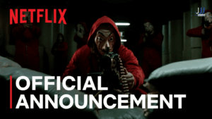 Money Heist new season Netflix announcement 2026 teaser