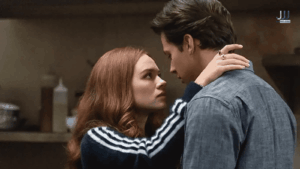 Every Year After episode guide - Percy and Sam in a tense kitchen moment, Prime Video 2026