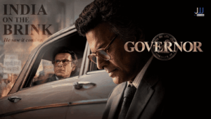 Governor The Silent Saviour movie poster featuring Manoj Bajpayee as RBI Governor with tagline India On The Brink releasing June 12 2026