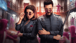 Farah Khan and Riteish Deshmukh as jailers in Lock Upp Season 2 Contestants Netflix promo look