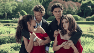 Off Campus Season 1 official poster featuring the cast on Prime Video