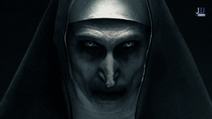Valak the Conjuring Universe demon nun in The Nun 2 on Netflix