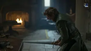 Ormund Hightower House of the Dragon Season 3 Episode 5 plotting the Feast for Traitors attack