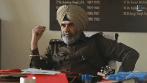Satluj movie banned still, Punjab Police officer character in office scene on Zee5