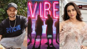 Vibe movie release date poster with Preity Zinta as boss lady character