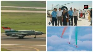 MiG-21 aircraft featured in The Last Salute Netflix documentary