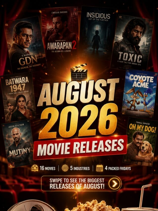 August 2026 Movie Releases