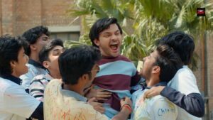 Prem Keetanu Trailer still showing Veer Pahariya as Vishal, the college backbencher