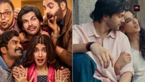 Veer Pahariya, Aparshakti Khurana and Aafiya Sayed in the college love triangle