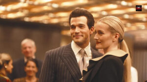 Sarah Pidgeon and Paul Anthony Kelly as Carolyn Bessette and JFK Jr in Love Story series