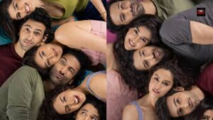 Pehla Pyaar Doosri Baar cast Sparsh Walia Alisha Chopra Kunal Vaid group photo