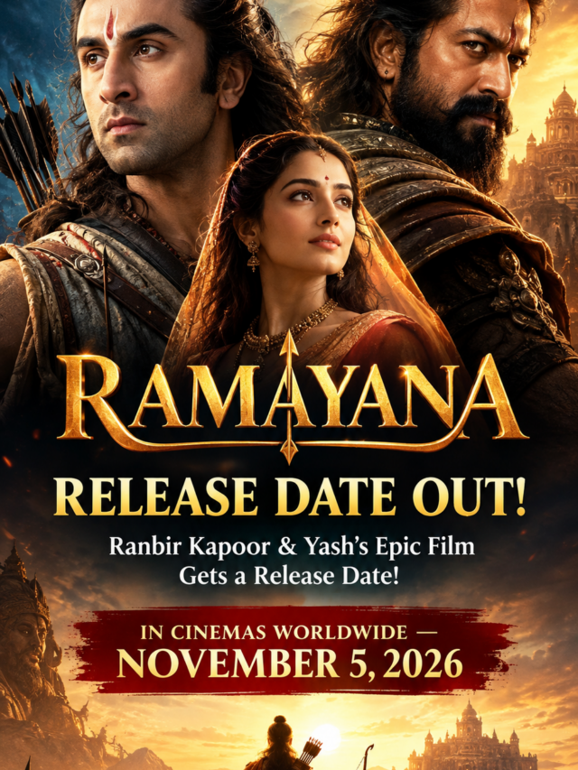 Ramayana Release Date Revealed: Ranbir Kapoor and Yash’s Epic Film Set to Take Over Theatres on November 5!